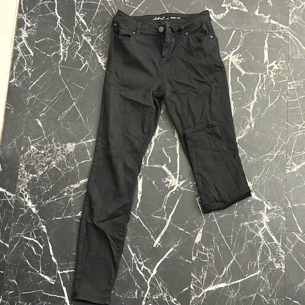 Black ankle pants